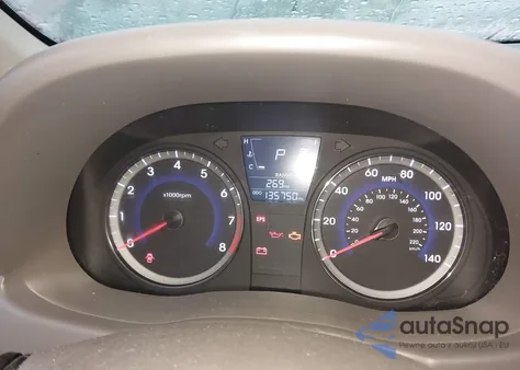 2013 Hyundai Accent Gls z USA, uszkodzony, nr VIN KMHCU4AE4DU490309